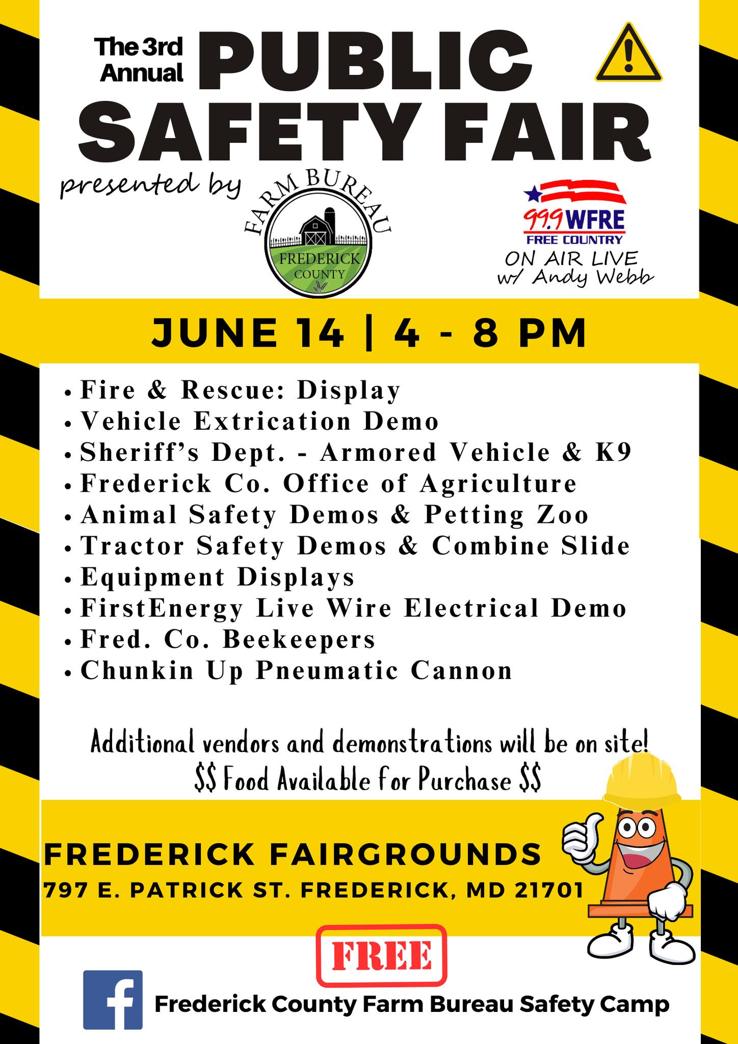 FB Safety Fair flyer