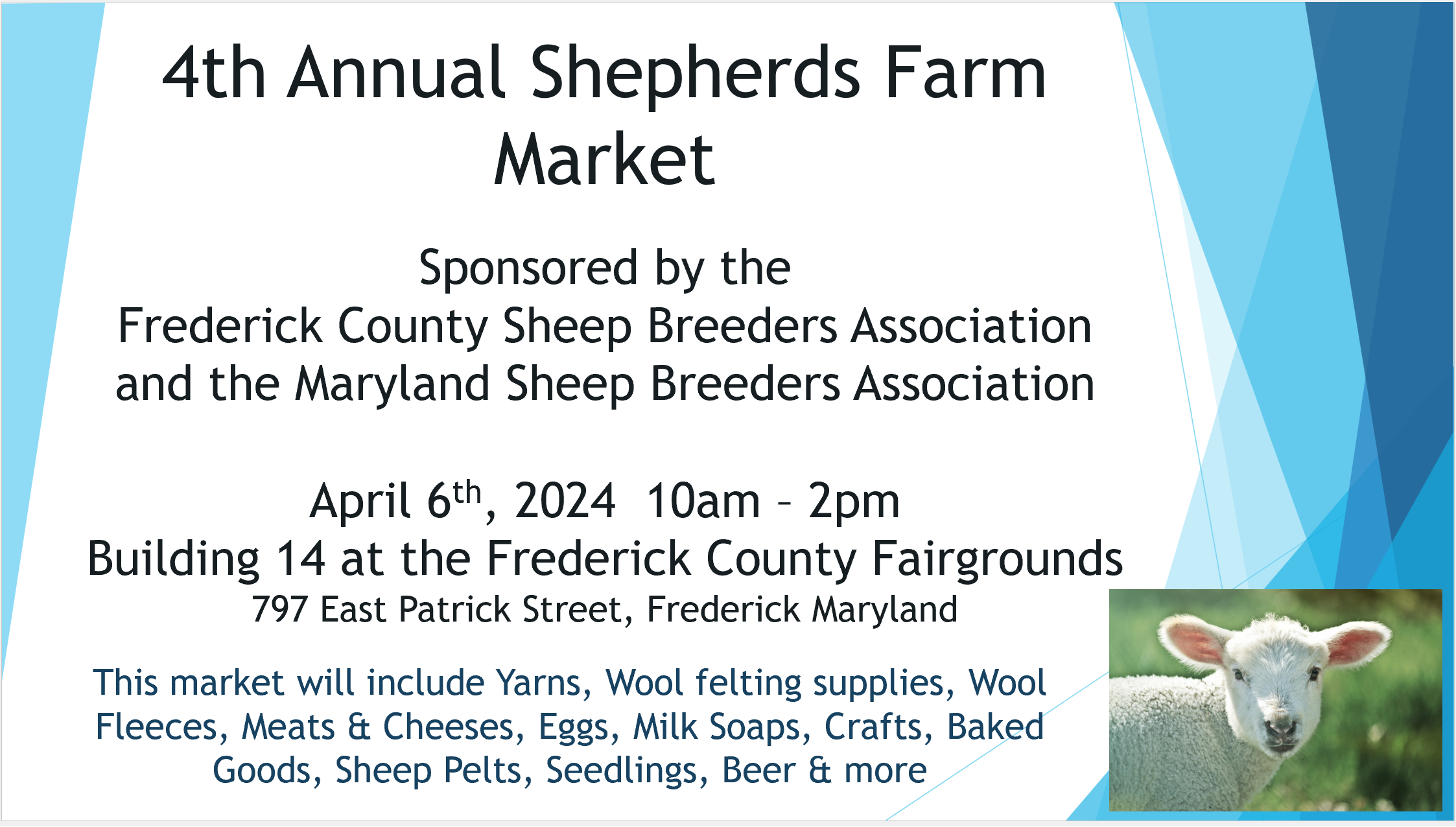 Shepherds Farm Market Flyer